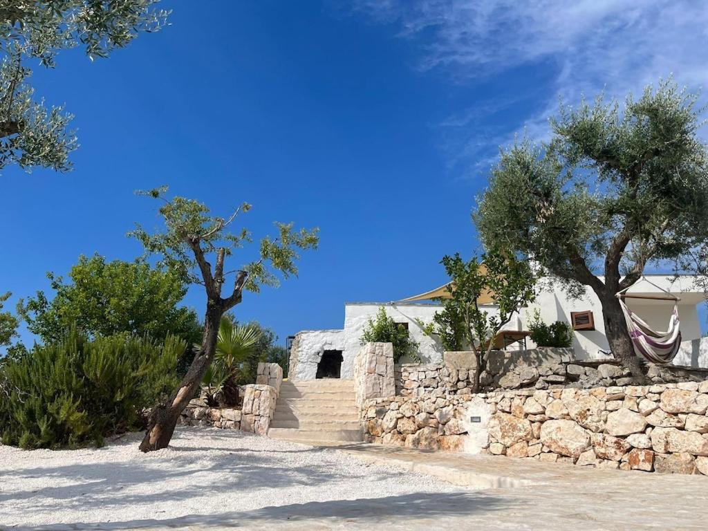Casa Giuliveto - Charmantes Ferienhaus Mit Privatpool In Olivenhain Остуні Екстер'єр фото