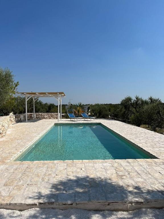 Casa Giuliveto - Charmantes Ferienhaus Mit Privatpool In Olivenhain Остуні Екстер'єр фото