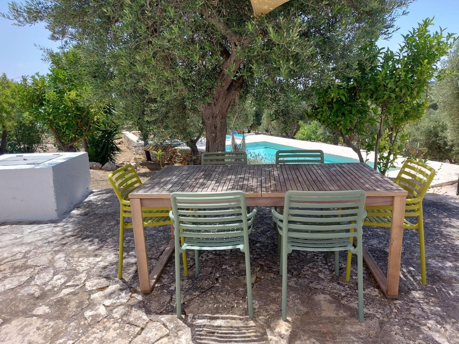 Casa Giuliveto - Charmantes Ferienhaus Mit Privatpool In Olivenhain Остуні Екстер'єр фото