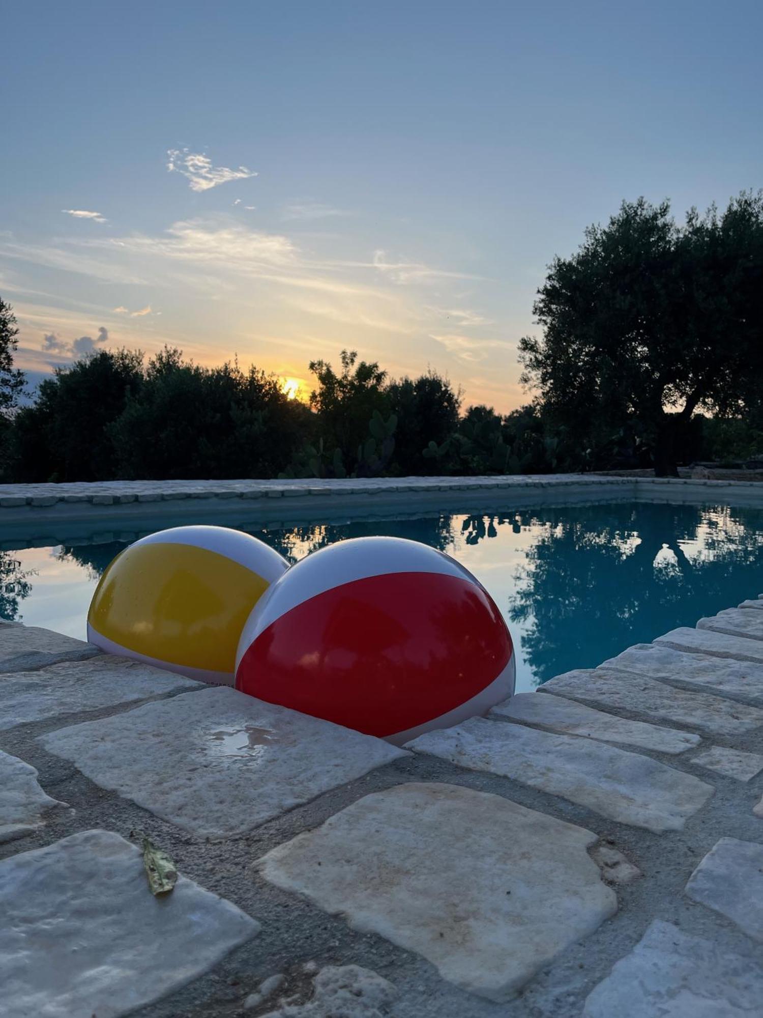 Casa Giuliveto - Charmantes Ferienhaus Mit Privatpool In Olivenhain Остуні Екстер'єр фото