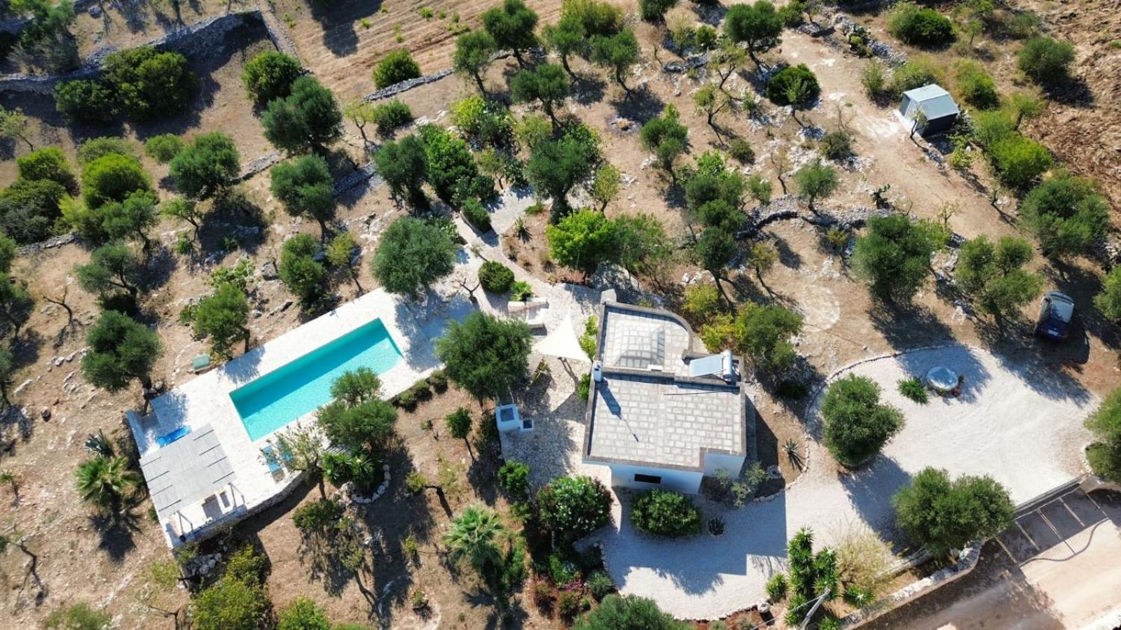 Casa Giuliveto - Charmantes Ferienhaus Mit Privatpool In Olivenhain Остуні Екстер'єр фото