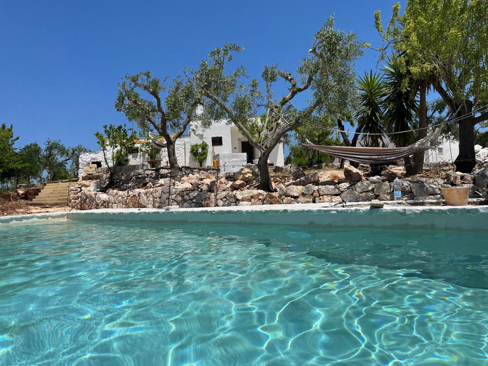 Casa Giuliveto - Charmantes Ferienhaus Mit Privatpool In Olivenhain Остуні Екстер'єр фото